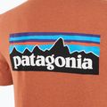 Tricou de trekking pentru bărbați Patagonia P-6 Logo Responsibili-Tee redtall rust 4