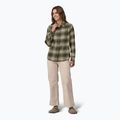 Tricou pentru femei Patagonia Fjord Flannel cascade pine needle green 2
