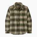 Tricou pentru femei Patagonia Fjord Flannel cascade pine needle green 4