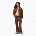 Tricou pentru femei Patagonia Fjord Flannel happy camper/shelter brown 2