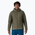 Geacă cu puf pentru bărbați Patagonia Down Sweater Hoody pine needle green