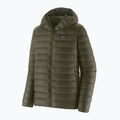 Geacă cu puf pentru bărbați Patagonia Down Sweater Hoody pine needle green 3