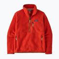 Hanorac pentru femei Patagonia Retro Pile Marsupial madder red 3