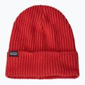 Patagonia Fishermans Rolled Beanie pălărie de iarnă madder roșu