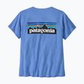Tricou pentru femei Patagonia P-6 Logo Responsibili-Tee abundant blue 5