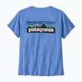 Tricou pentru femei Patagonia P-6 Logo Responsibili-Tee abundant blue 11
