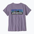 Tricou pentru femei Patagonia P-6 Logo Responsibili-Tee concrete purple 2