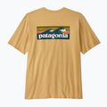 Tricou pentru bărbați  Patagonia Boardshort Logo Pocket Responsibili beeswax tan 2
