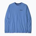 Longsleeve pentru bărbați Patagonia P-6 Logo Responsibili abundant blue 2