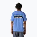 Tricou pentru bărbați  Patagonia P-6 Logo Responsibili-Tee abundant blue 2