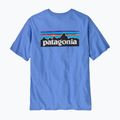 Tricou pentru bărbați  Patagonia P-6 Logo Responsibili-Tee abundant blue 4