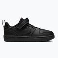 Încălțăminte pentru copii Nike Court Borough Low Recraft black/black/black