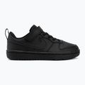 Încălțăminte pentru copii Nike Court Borough Low Recraft black/black/black 2