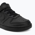 Încălțăminte pentru copii Nike Court Borough Low Recraft black/black/black 7