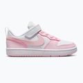 Încălțăminte pentru copii Nike Court Borough Low Recraft white/pink foam
