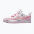 Încălțăminte pentru copii Nike Court Borough Low Recraft white/pink foam 2