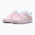 Încălțăminte pentru copii Nike Court Borough Low Recraft white/pink foam 3