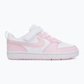 Încălțăminte pentru copii Nike Court Borough Low Recraft white/pink foam 2