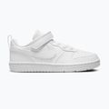 Încălțăminte pentru copii Nike Court Borough Low Recraft white/white/white