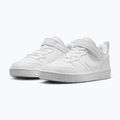 Încălțăminte pentru copii Nike Court Borough Low Recraft white/white/white 3