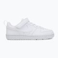 Încălțăminte pentru copii Nike Court Borough Low Recraft white/white/white 2