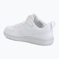Încălțăminte pentru copii Nike Court Borough Low Recraft white/white/white 3
