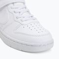 Încălțăminte pentru copii Nike Court Borough Low Recraft white/white/white 7