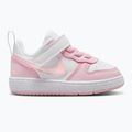 Încălțăminte pentru copii Nike Court Borough Low Recraft white/pink foam