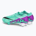 Încălțăminte de fotbal Nike Zoom Mercurial Vapor 15 Pro FG hyper turquoise/fuchsia dream/black 3