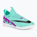 Încălțăminte de fotbal pentru copii Nike Jr Zoom Mercurial Vapor 15 Academy IC hyper turquoise/black/ white/fuchsia dream