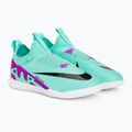 Încălțăminte de fotbal pentru copii Nike Jr Zoom Mercurial Vapor 15 Academy IC hyper turquoise/black/ white/fuchsia dream 4