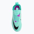 Încălțăminte de fotbal pentru copii Nike Jr Zoom Mercurial Vapor 15 Academy IC hyper turquoise/black/ white/fuchsia dream 6