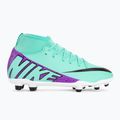 Încălțăminte de fotbal pentru copii Nike Jr Mercurial Superfly 9 Club FG/MG hyper turquoise/black/ white/fuchsia dream 2