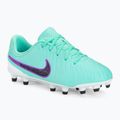 Încălțăminte de fotbal pentru copii Nike Jr Legend 10 Academy FG/MG hyper turquoise/fuchsia dream/black