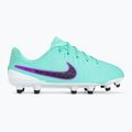 Încălțăminte de fotbal pentru copii Nike Jr Legend 10 Academy FG/MG hyper turquoise/fuchsia dream/black 2