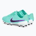 Încălțăminte de fotbal pentru copii Nike Jr Legend 10 Academy FG/MG hyper turquoise/fuchsia dream/black 3