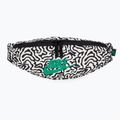 Borsetă Nike Heritage Waistpack 3 l black/coconut milk/stadium green