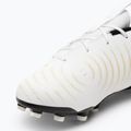 Încălțăminte de fotbal pentru copii Nike Phantom GX II Academy FG/MG Junior white/metallic gold coin/black 7