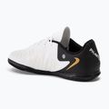 Încălțăminte de fotbal Nike Phantom GX II Club IC white/metallic gold coin/black 3