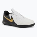 Încălțăminte de fotbal pentru copii Nike Phantom GX II Academy IC white/metallic gold coin/black