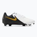 Încălțăminte de fotbal  Nike Phantom GX II Academy FG/MG white / metallic gold coin / black 2