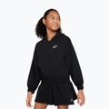 Bluză pentru copii Nike Sportswear Full Zip Hoodie black/flat pewter