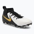 Încălțăminte de fotbal pentru copii Nike Phantom Luna II Academy FG/MG Junior white / metallic gold / black