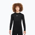 Longsleeve pentru copii Nike Pro Dri-Fit black/white