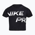 Tricou pentru copii  Nike Pro Dri-Fit Cropped black