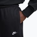 Pantaloni pentru bărbați Nike Sportswear Club Knit Open-Hem black/white 4