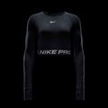 Longsleeve de antrenament pentru femei Nike Pro 365 Dri-Fit black/white 5