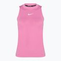 Tricou de tenis pentru femei Nike Court Dri-Fit Advantage Tank jucăuș roz/alb