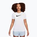 Tricou de antrenament pentru femei Nike Dri-Fit white/black