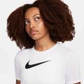 Tricou de antrenament pentru femei Nike Dri-Fit white/black 4